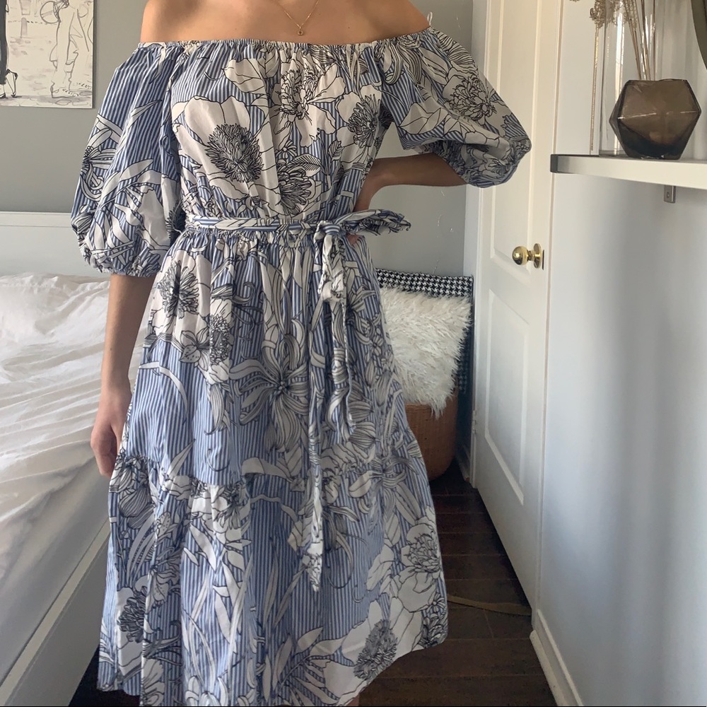 Floral Zara Midi Dress